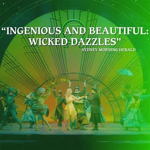 9.5K views · 814 reactions | Fellow Ozians, #WickedInOz has opened at the Sydney Lyric Theatre to thrillifying reviews! Don’t miss out, book your tickets now - https://bit.ly/3HzXs8d ✨ #Sydney #ILoveSydney #FeelNewSydney | Wicked The Musical Australia | Facebook