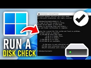 How To Run Disk Check Using Command Prompt In Windows - Full Guide