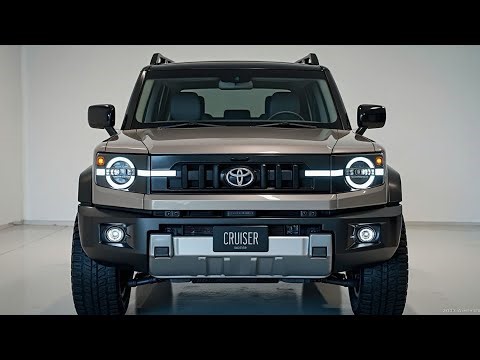2026 Toyota Mini Land Cruiser - Boxy Design Ladder Frame and True Four Wheel Drive!