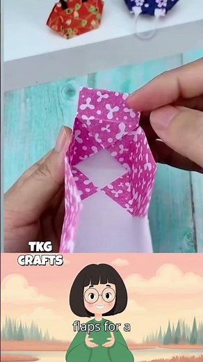 How to Make Paper Gift Bag | Simple Paper Craft for Kids Paper Gift Bag Easy DIY Gift Packaging Idea