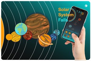 Solar System Falls - Free Addicting Game ★★★★★
