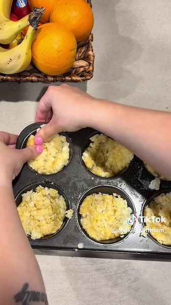 Easy Breakfast Hash Brown Egg Cups for Toddlers
