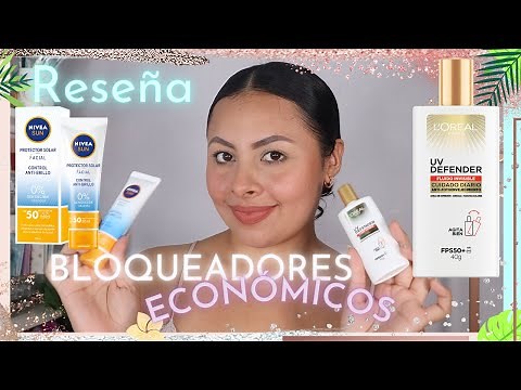 BLOQUEADORES ECONÓMICOS PARA PIEL GRASA : NIVEA CONTROL BRILLO Y LOREAL UV DEFENDER | HolaLizy 🦋