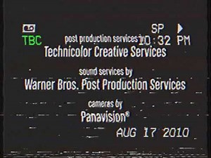 Chuck Lorre Productions/Warner Bros. Television (2010) (HYPER RARE)