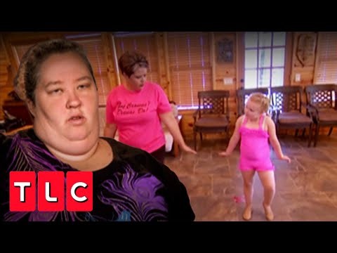 Alana practices with a coach | Honey Boo Boo is here! | TLC Latin America