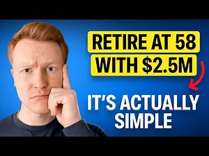 Revealing My ENTIRE $2.5M Retirement Plan To Retire By 58