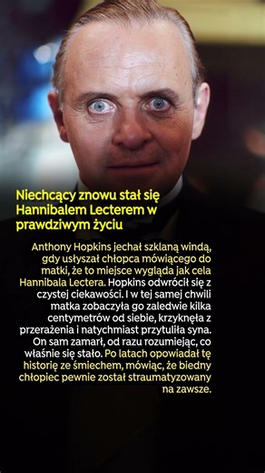 Niechcący znowu stał się Hannibalem Lecterem w prawdziwym życiu
