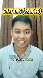 5 LET Tips (Prof Ed) ✅ #education | Sir Nestorism