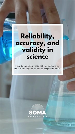 Are you still confused about the meaning of reliability, accuracy, and validity? #science #chemistry #hsc #study #biology