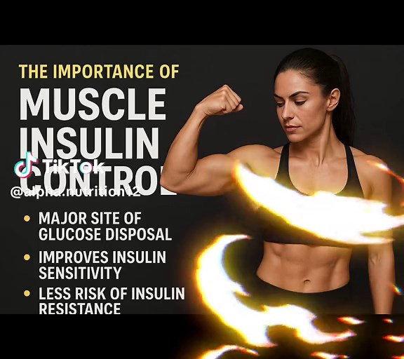 Muscle isn’t just about strength — it’s a metabolic powerhouse. Building and maintaining muscle mass plays a critical role in controlling insulin, improving glucose disposal, and reducing the risk of insulin resistance. Stay consistent, train hard, and remember: muscle protects more than your frame — it protects your health. #MuscleHealth #InsulinResistance #MetabolicHealth #FitnessEducation #BuildMuscleBurnFat #InsulinSensitivity #GlucoseControl #StrengthIsHealth #TrainForLongevity #MuscleMatte