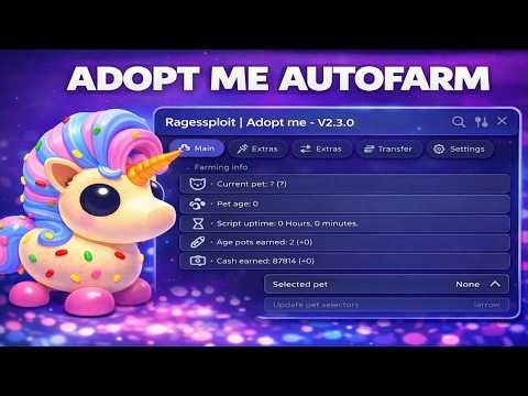 [ NEW🐉] ADOPT ME AUTO FARM SCRIPT |🐉 AUTO FARM CASH |🐉 AUTO GROW EGGS🐉 & PETS 🐉 ENDANGERED EGG!🐉