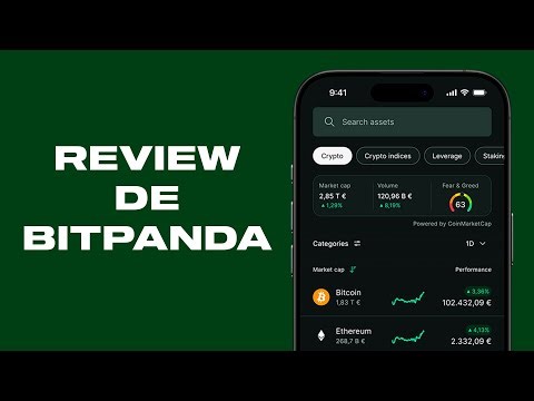 Reseña de Bitpanda invertir en metales, criptos y ETFs desde una app
