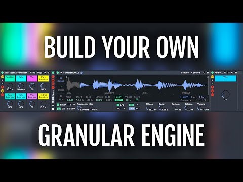 how to build your own granular synth in ableton