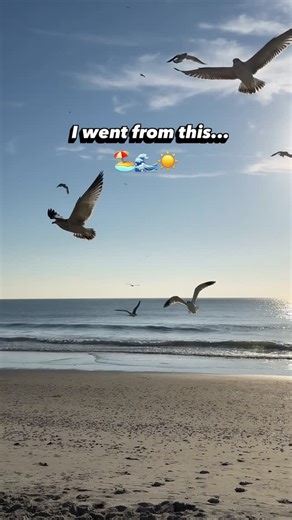 Farzana Lakdawala | Toronto Blogger on Instagram: "Wait for the end!!!! 🙈🥶❄️ Vitamin Sea yesterday. 🌊 Snow duty today!!! ❄️ Back to winter reality real quick 😅 #globalfoodiegurl #vacay #beachlovers #winterseason #vacationblues"