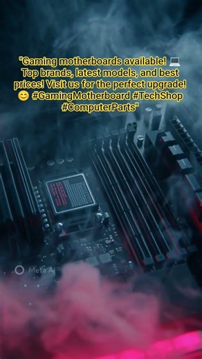 "Gaming motherboards in stock! 💻 ASUS, MSI, GIGABYTE & more. Best prices, expert advice! 😊 #GamingPC