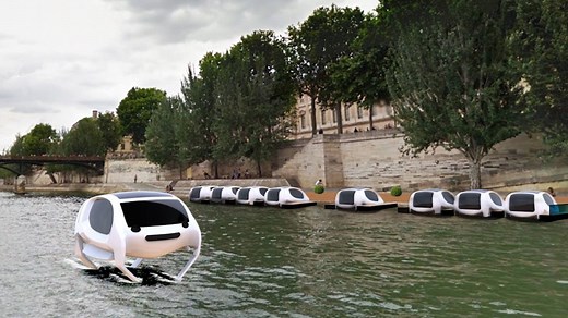 370K views · 976 shares | This water taxi flies above the surface of the waves. | The Verge | Facebook
