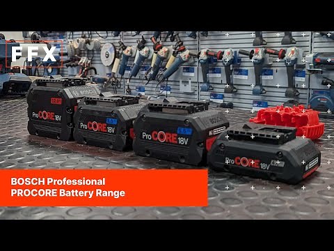Bosch ProCORE Battery Range | Bosch Professional | Pro Core Battery | Power Tool Batteries | DIY
