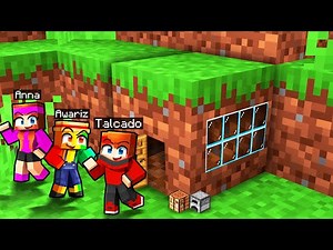 I survived 100 days in a block on Minecraft!