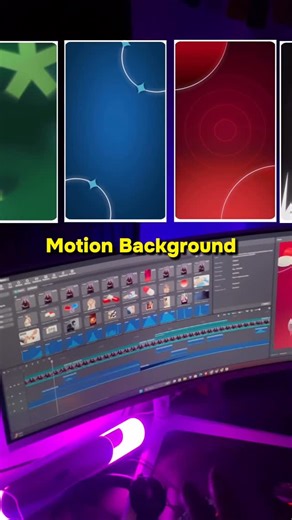 Video Editor on Instagram: "Motion Backgrounds 🔥 . . #viral #trending #MotionGraphics #MotionDesign #MotionBackground #VisualEffects #VFX #VideoEditing #AnimationVideo #AfterEffects #CinematicVisuals #digitalart"