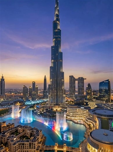 🌍 Journey to the Top: Exploring Burj Khalifa!#BurjKhalifa #DubaiLife #Tallest #Travel#subscribe 🏙️ Burj Khalifa is located in Dubai, United Arab Emirates. 📏 Its total height is 828 meters, making it the tallest building in the world. 🌆 The roof height is also 828 meters. 🏢 It has 163 floors plus 2 basement levels. ⛪ Observation decks are located on the 124th and 148th floors. ⚡ Construction began in 2004. 🎉 It officially opened on January 4, 2010. 👷 The chief architect is Adrian Smith. 🏗