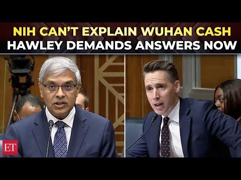 'You lied to us': Hawley explodes at NIH Director over Wuhan lab funding, secret China ties and more