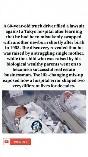 Man Discovers He Was Switched at Birth 60 Years Later Sues Hospital Over Life-Changing Mistake#viral