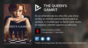 Video : Ver The Queen's Gambit en streaming legal completo