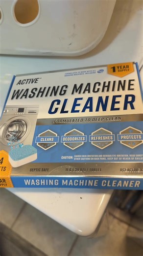 Monthly Washing Machine Cleaner Pods: Kill Bacteria