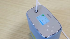 DEDAKJ Sauerstoffkonzentrator mit Akku, Tragbares 1,7kg-Sauerstoffgerät, 93%±3% Einstellbar (1-5 Gang) Impuls-Sauerstoffgerät 2-3 Stunden Dauerbetrieb, Zuhause und Reisen