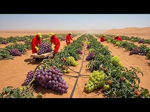 Inside a Modern Grapes Factory | They Tried Growing Grapes in the Desert