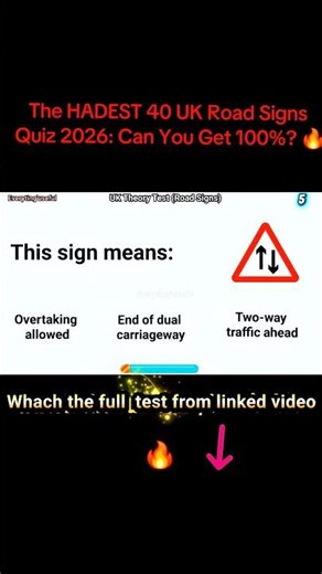 UK Road Signs Quiz 2026: Can You Get 100%?