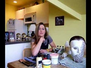 Phantom of the Opera Makeup Tutorial Part 1