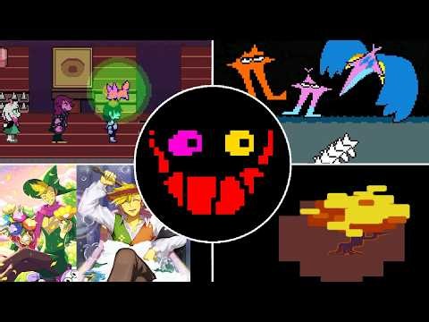 Deltarune Chapter 5 All Secrets (All Pink Coins, etc) Part 1