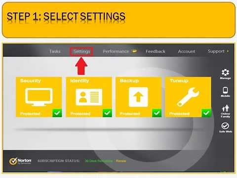 How To add exceptions for Norton 360