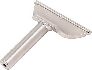 Lathe Tool Rest - Stainless Steel Wood Turning Tool Rest, Curved Woodturning Tool Rest for 16mm Base, 3.5 Inch Length, 5/8 Inch Post