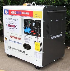 [Hot Item] 6000watt 6kw 6kv 7000watt 7kw 7kVA 36A 8 Kw 8 kVA 8000 Watt W Kv Va Kwt Watts Europe UK CE ISO Euro EU V 5 Certificate Single Cylinder Diesel Generator Kde7000t