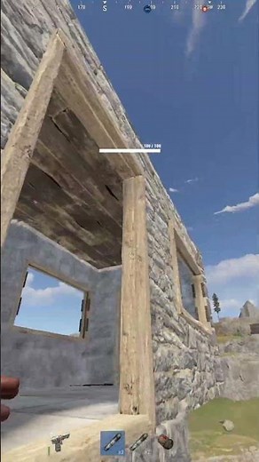 This might be my BEST PLAY ever... 🪂 #blooprint #rust #shorts