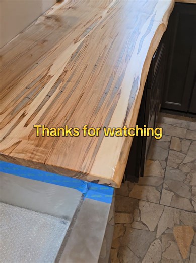 How would you have done these miters? #Ambrosia #Maple #Kitchen #countertops #Woodworking