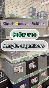 563K views · 3.6K reactions | Dollar tree acrylic organizers #craftandgoplaces #reelstrending #reelsfb #reelsfacebook #reelsvideos #facebookreel #decor #dollartree #kitchen #organizationhacks | Craft &Go Places | Facebook