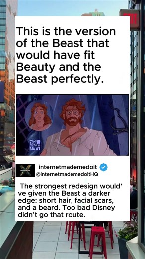 This is the version of BEAST that would’ve fix Beauty and the beast perfectly.