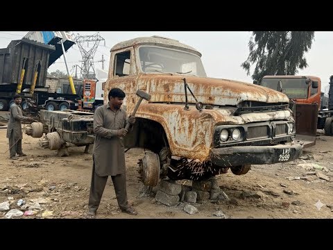 Old 1990 Rocket Isuzu Truck Restored & Converted into Heavy Hino Dumper