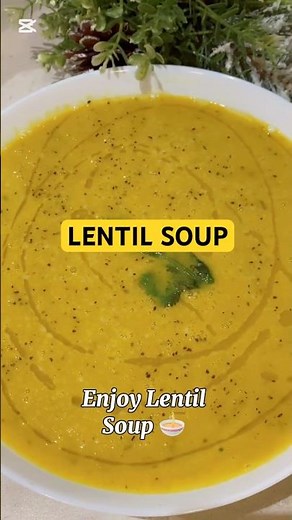 The healthiest Lentil Soup| lentil soup | its faiza’s kitchen