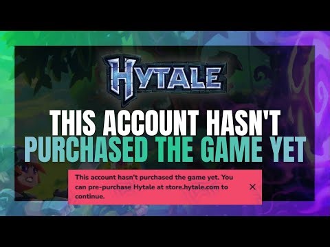 FIX: Hytale Account Hasn't Purchased the Game! ❌ Solución Error [2026]