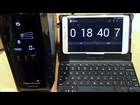 CyberPower CP1000PFCLCD UPS 140W Load Test