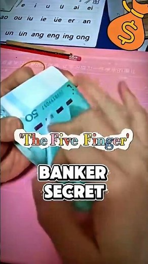 This 5-Finger Technique Beats Counting Machines Every Time #OddlySatisfying #Skills #Tutorial