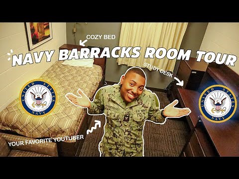 UNITED STATES NAVY BARRACKS ROOM TOUR (2023)| NSA BAHRAIN