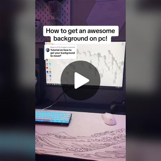 How to Get an Awesome Background on PC