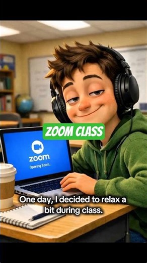 Online Class Ka Sab Se Darrnaak Button 😭🎤 | Zoom Fail #shorts