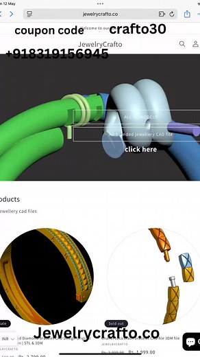 147K views · 278 reactions | if anyone wan to purchase branded jewelry CAD file than checkout my website! link is below  don’t forget to use code (crafto30) to get 30% discount https://jewelrycrafto.co/collections/jewellery-cad-files?page=2 | JewelryCrafto | Facebook