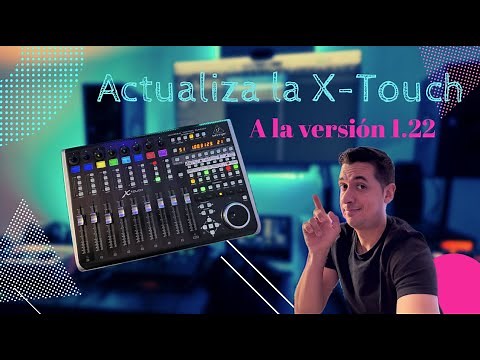 Como actualizar la X-Touch de Behringer